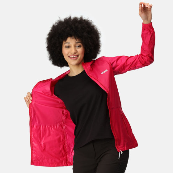 Regatta Pack It III Shell Jacket Ladies Pink Størrelse XXL