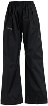 Regatta Rain Pants Pack It Junior Black Størrelse 11-12 år
