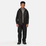 Regatta Rain Pants Pack It Junior Black Størrelse 11-12 år