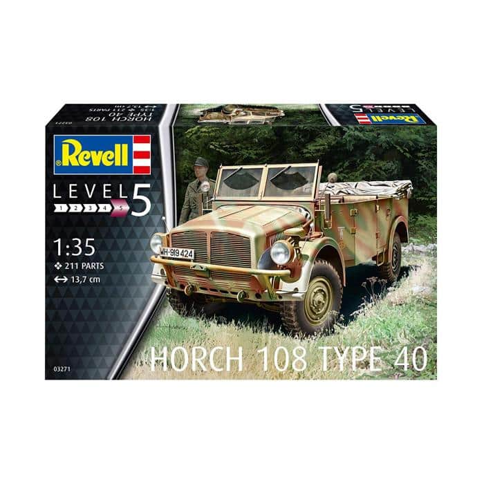 Revell - konstruktionsmodel horch 108 type 40