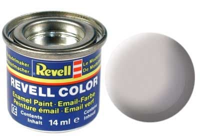 Revell - model byggemaling nr. 43 grå mat