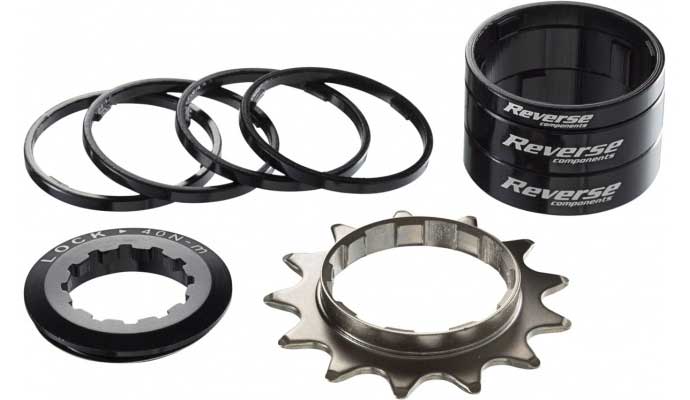 Reverse komponenter single speed kit sort