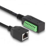 Adapter rj45 til klemrække