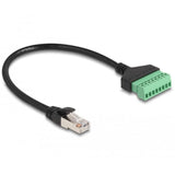 Adapter rj45 til klemrække