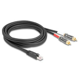 Abi rj45 til rca adapter kabel