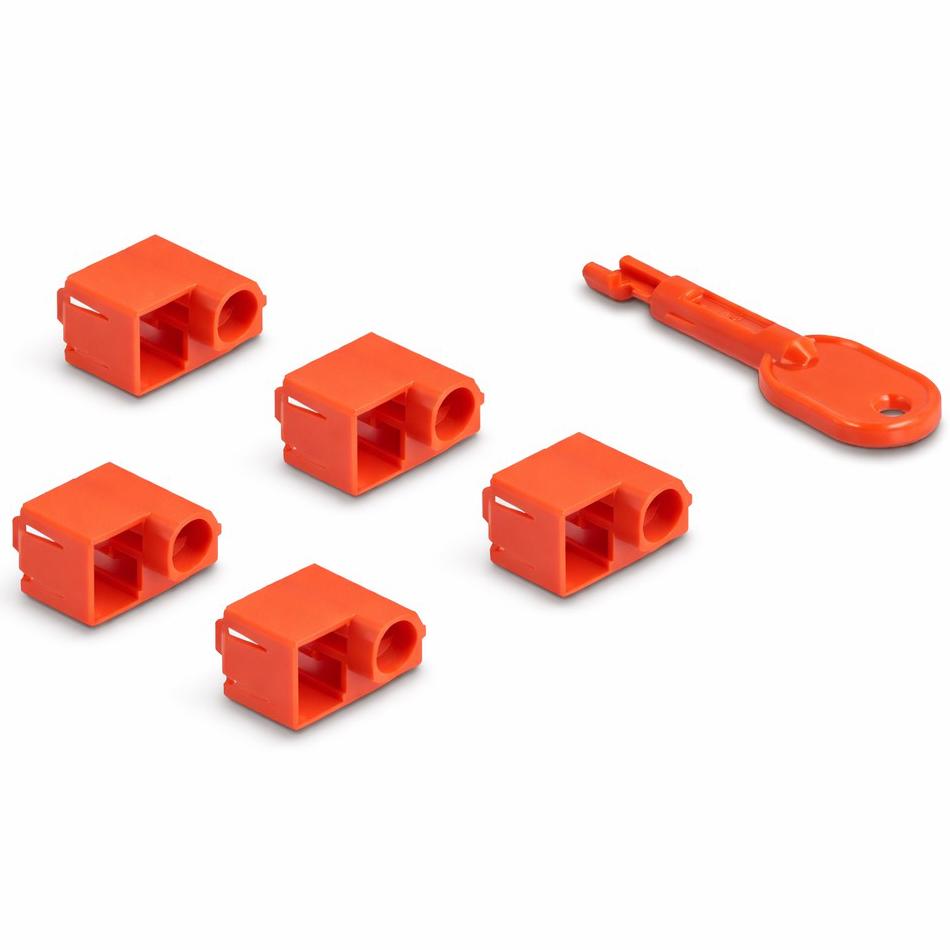 Rj45 portblokeringssæt