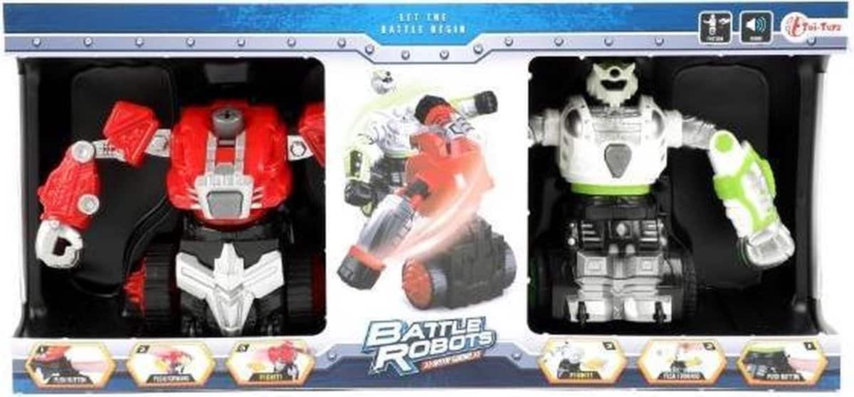 Toi-toys 2 robotter lader kampen begynde