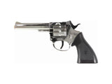 Johntoy wicke pistol rodeo 198mm, 100 skud, krom, pakket i æske
