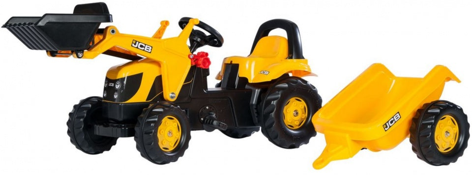 Rolly Toys Stair Tractor RollyKid JCB Junior Yellow Black