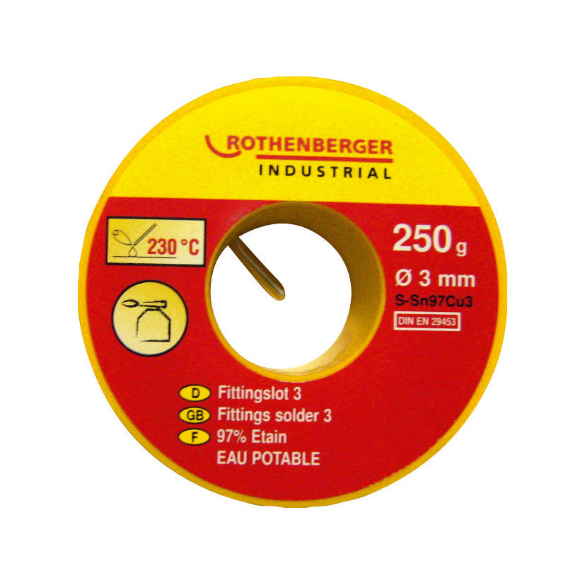 Rothenberger fitting lodning 3, 50g - rot045253e rot045253e