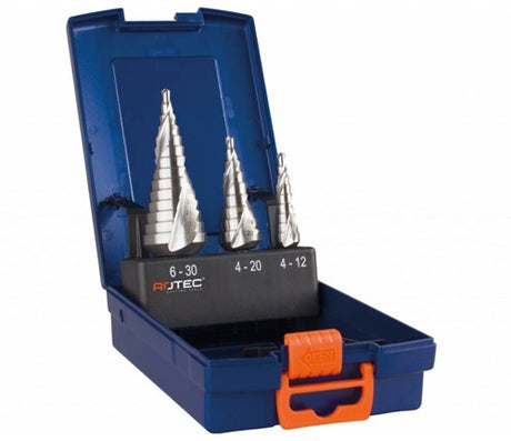 Rotec 3 dlg. cassette trappenboren met trap 2,0 mm stijgend - 9003030 - 900.3030