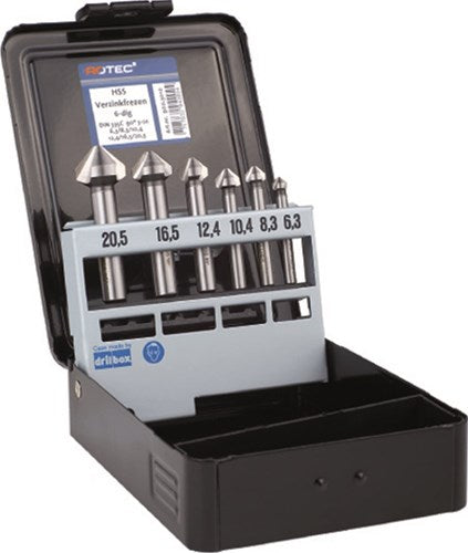 Rotec 6 stk. cass. galvanisering fr. 6,3 8,3 10,4 12,4 16,5 20,5 - 9003010