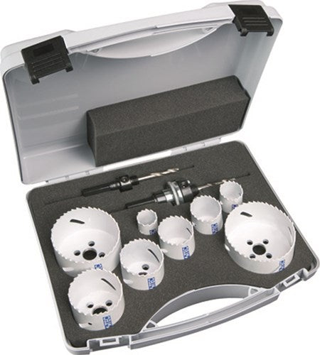 Rotec hss-bi kobolt hulsavsæt elektriker10 dele 22-76mm - 5274110 - 527.4110