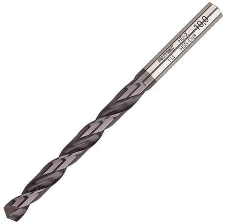 Rotec hss-e spiraalboor, din338, type hd-x, tialn, ø10,2 - 114.1020c