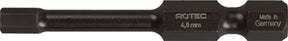 Rotec impact insertbit inbus 4,0 l=50mm e 6,3 basic - 5 stuks - 8174104 - 817.4104