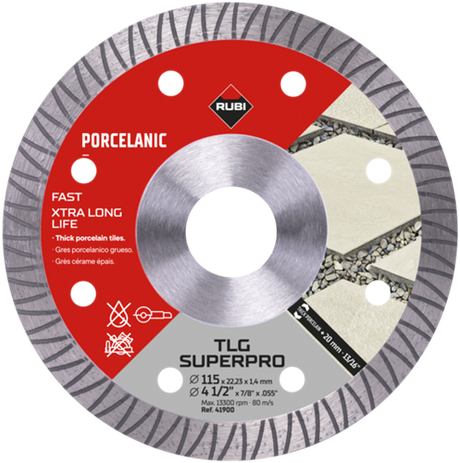 Rubi blade tlg 115 ext superpro - 41900