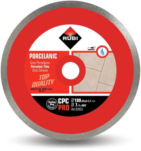 Rubi cpc 180 pro zaagblad | doorlopende kroon - 30955