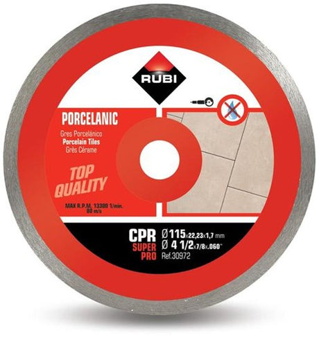 Rubi cpr 115 superpro diamantsavklinge | gennemgående diamantkrone - 30972