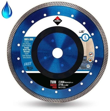 Rubi diamantschijf turbo viper (tva) | 350 x 2,4 x 25,4 mm - 31939