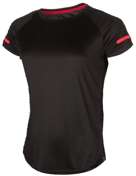 Rucanor Dana Sports Shirt Ladies Black Størrelse S
