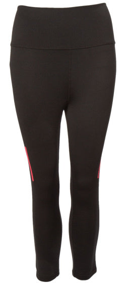 Rucanor Danila Capri Running Pants Ladies Black Størrelse XXL