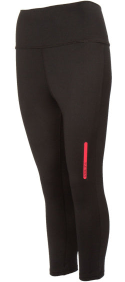 Rucanor Danila Capri Running Pants Ladies Black Størrelse S