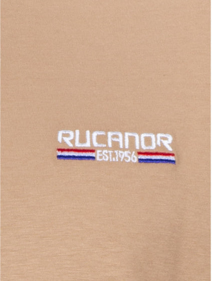 Rucanor Raffi Basic Shirt Round Hals Men Beige Størrelse S