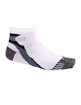 Rucanor Running Socks Short 2-Pack White Gray Størrelse 43-46