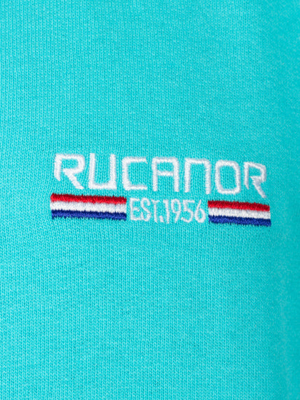 Rucanor Shae Sweatshorts UNBROSHED MEN AQUA STØRRELSE 3XL
