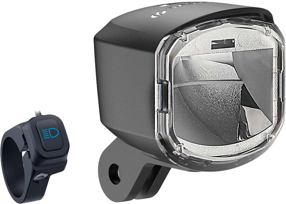 Litemove rx-e90 el-cykel forlygte inkl. gaffelbeslag