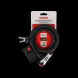 Simson spiral kabellås fremragende størrelse l - 15mm x 100cm