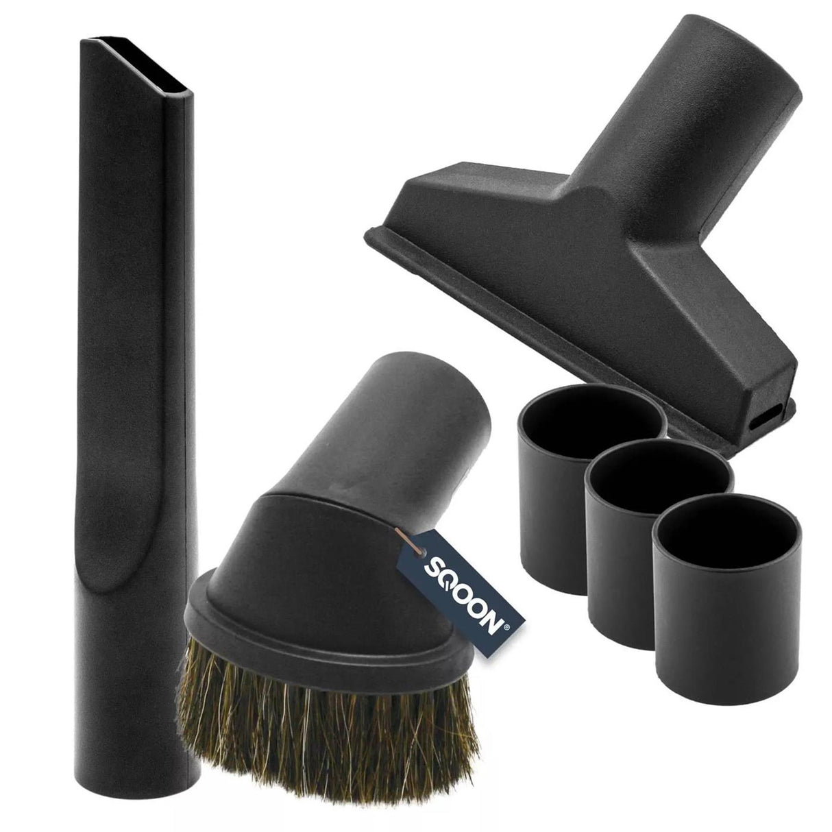 Sqoon universalsæt 6-delt 32 35 mm inkl. adaptere