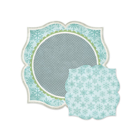 We r makers american crafts • vinterfrost 30,5x30,5cm papir dc blæsende