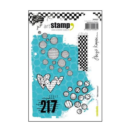 Carabelle studio • stempel a6 mini teksturer