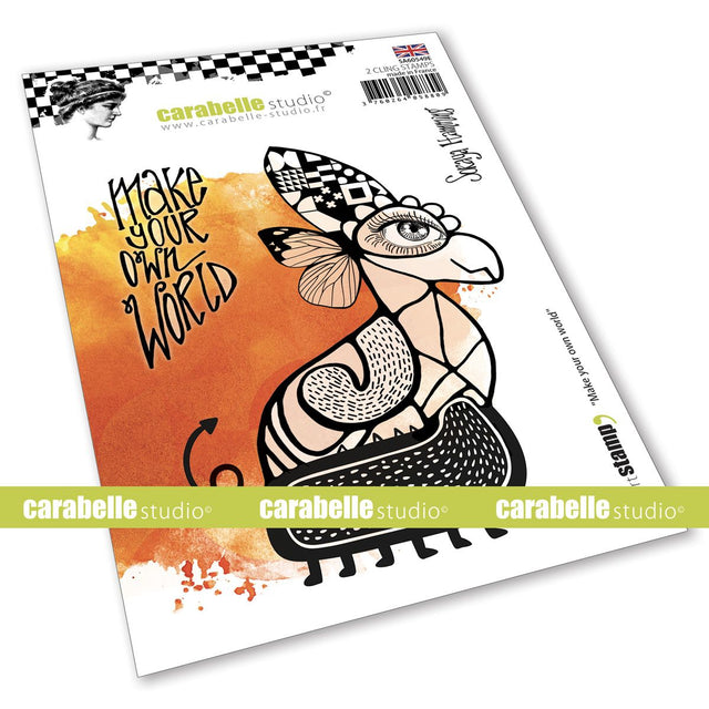 Carabelle studio • cling stamp a6 lav din egen verden