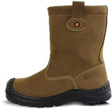 Safeet lucca werklaars gevoerd s3 | bruin | maat 45 - 8719388022345
