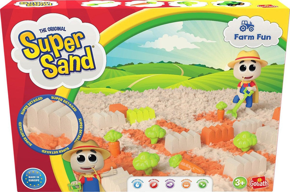Goliath super sandfarm med sandleg indeni