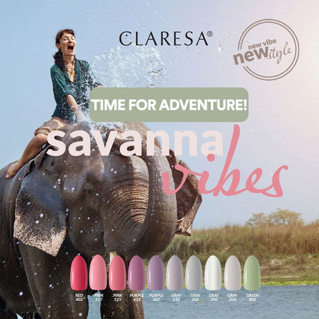 Claresa UV LED Gel Polish 5ml Grøn 800 Savanna Vibes