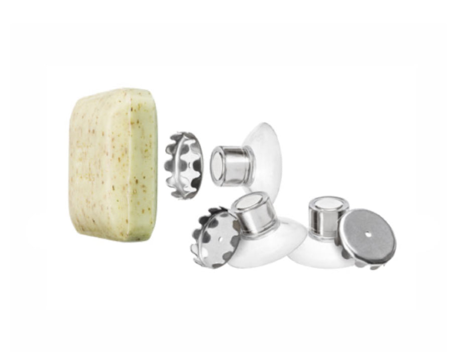 Savont soap holder classic 3 pcs. - suction cup and magnet