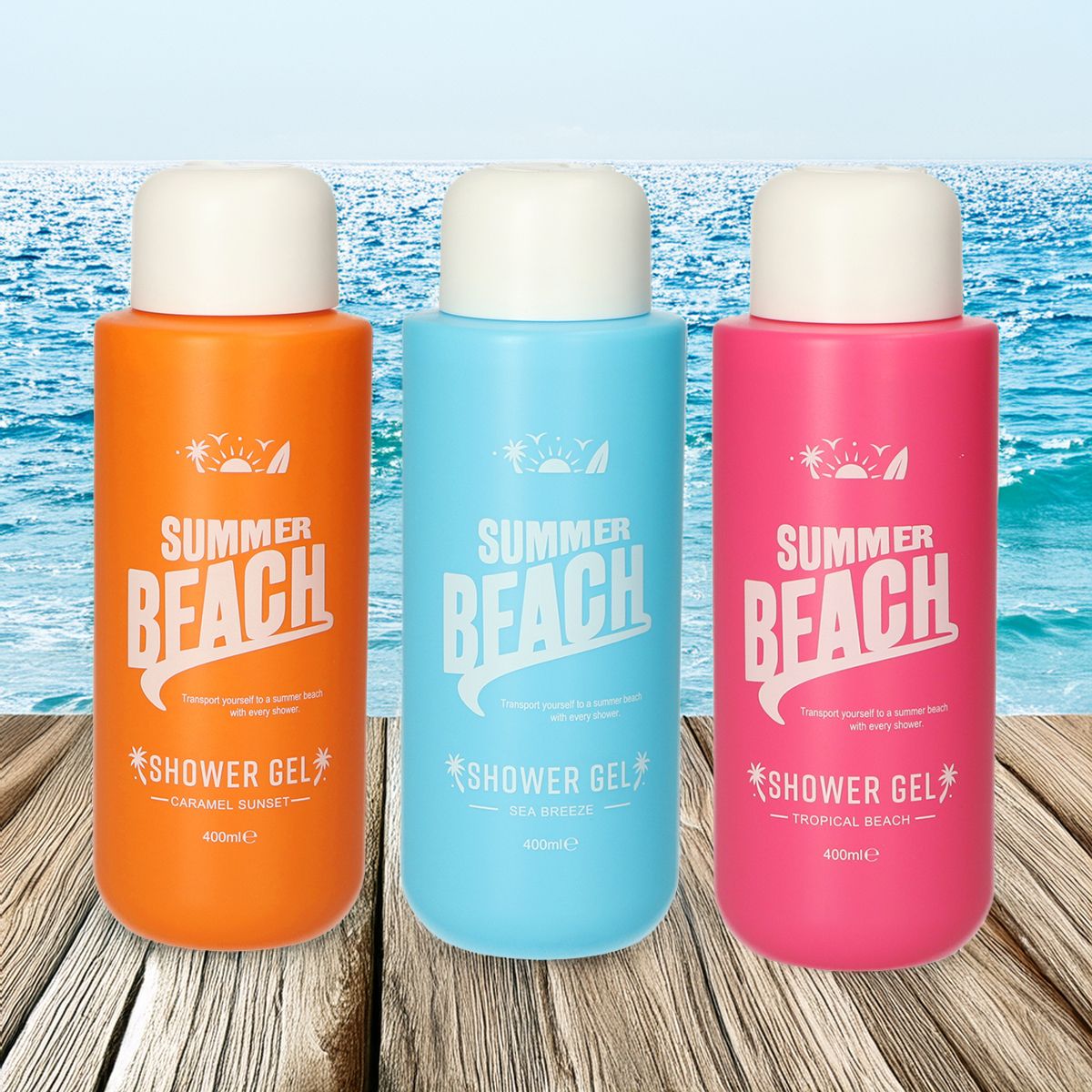 Sommer strand shower gel sea breeze 400ml