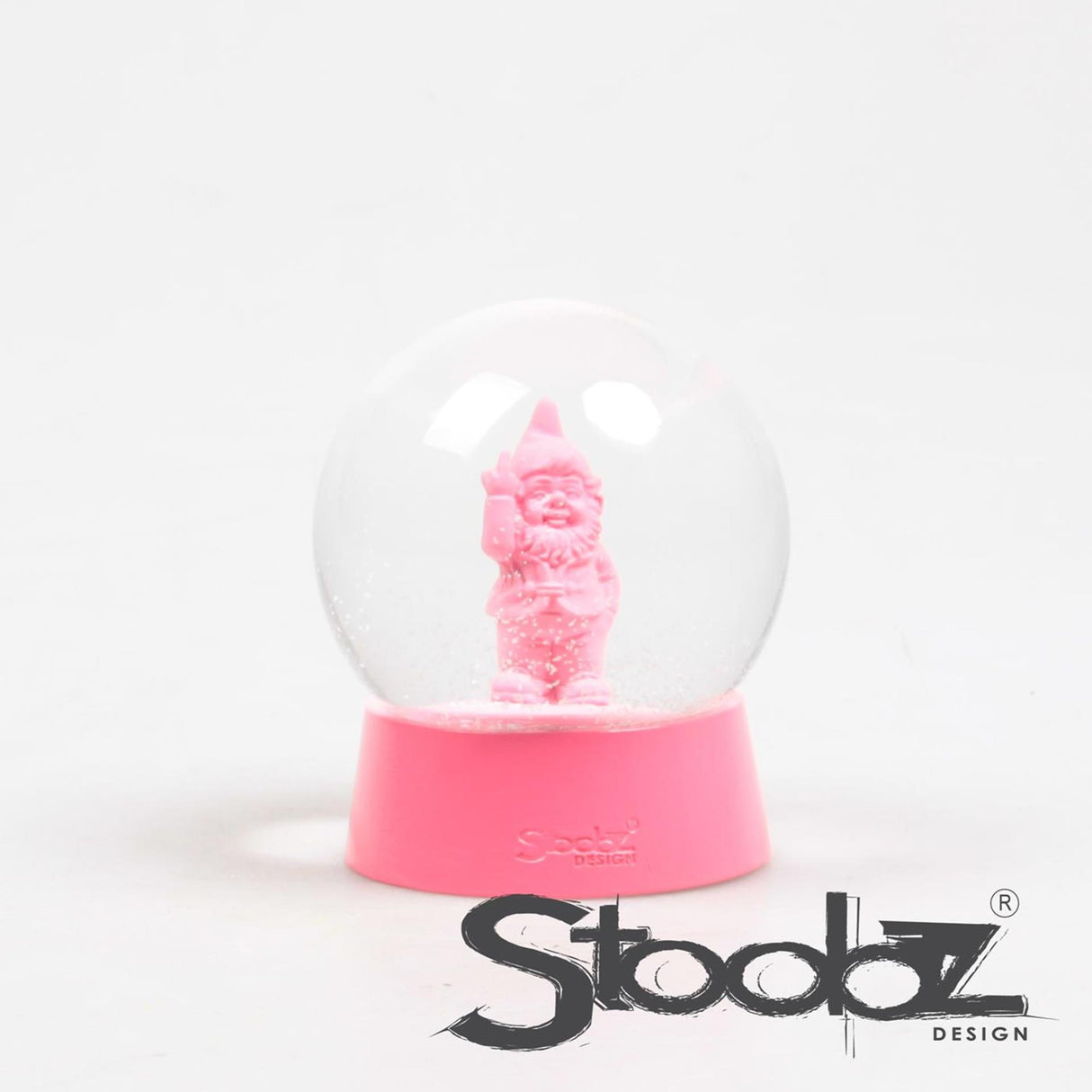 Stoobz design stoobz gnome f*ck dig rystebold fuchsia 10x10x12cm