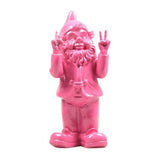 Stoobz design stoobz gnome peace fuchsia 13x11x31cm
