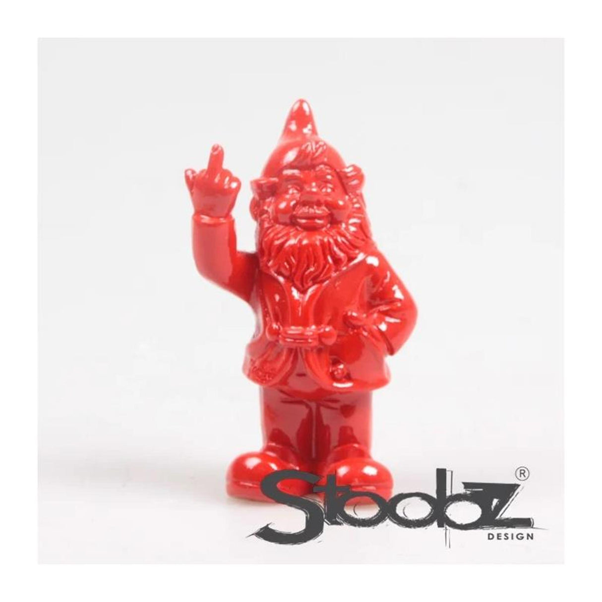 Stoobz design stoobz gnome f*ck dig rød 10cm