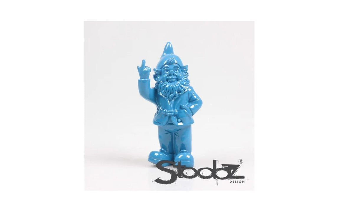 Stoobz design stoobz gnome f*ck dig blå 20cm