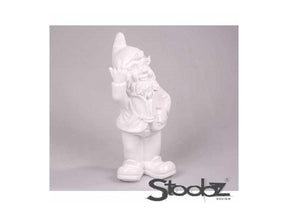 Stoobz design stoobz gnome f*ck dig hvid 20cm