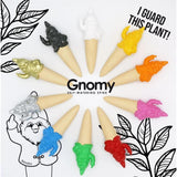 Stoobz design stoobz gnomy self-watering f*ck you kabouter rood 6x4,5x16,5cm