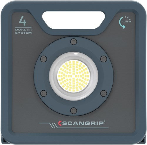 Scangrip LED byggelampe for livet nova 4 c+r | 4000lm - 03.6204