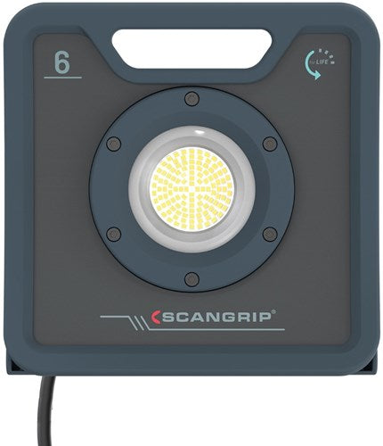 Scangrip LED byggelampe for livet nova 6 | 6000lm - 03.6203