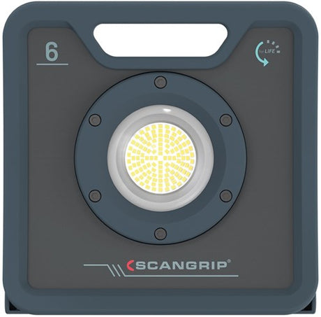 Scangrip LED byggelampe for livet nova 6 | 6000lm - 03.6203