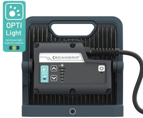 Scangrip nova 4 | LED byggelampe for livet | 4000lm - 03.6202